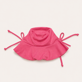 Chapéu de Praia de Bebê com Proteção UV FPS 50 - Rosa