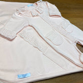 Macacão e Manta - Suedine - Nicole - Rosa Pó