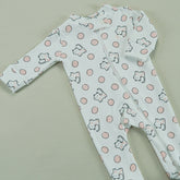 Macacão Zíper - Algodão Egípcio - Gatinhos