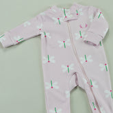 Macacão Zíper - Algodão Egípcio - Libélulas