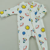 Macacão Zíper - Algodão Egípcio - Espaço