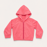 Jaqueta Corta-Vento de Bebê com Proteção UV FPS 50 - Rosa