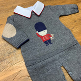 Macacão - Soldadinho - Grafite