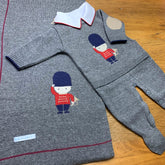 Macacão e Manta - Soldadinho - Grafite