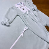 Macacão e Manta - Tricotil - Abelhinha - Verdinho