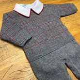 Macacão - Diego - Grafite e Red