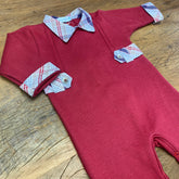 Macacão - Tricotil - Martin - Cereja