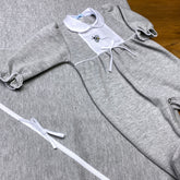 Macacão e Manta - Tricotil - Abelhinha - Mescla