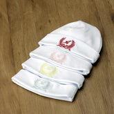 Touca Algodão - Letra A - Laço - Escolha a Cor