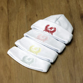 Touca Algodão - Letra M - Laço - Escolha a Cor