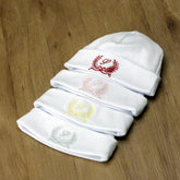 Touca Algodão - Letra S - Laço - Escolha a Cor