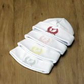 Touca Algodão - Letra V - Laço - Escolha a Cor