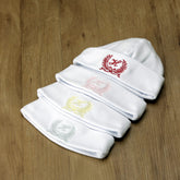 Touca Algodão - Letra H - Laço - Escolha a Cor