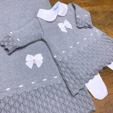 Vestido. Calça e Manta - Bárbara - Steal com Pérolas e Cristais Swarovski