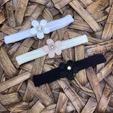 Faixa - Flower - Pérolas e Strass