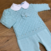 Macacão - Clarice - Verdinho com Cristais e Pérolas Swarovski