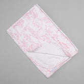 Manta - Algodão Egípcio - Toile Du Jour - Rosa