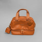 Frasqueira - LALEBLU by Masterbag Baby - Napa Soft - Caramelo