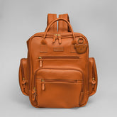 Mochila Maternidade - LALEBLU by Masterbag Baby - Napa Soft - Caramelo