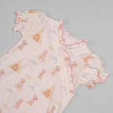 Macacão Curto para Bebê em algodão Pima - Ursa Exploradora