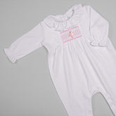 Macacão para Bebê Longo - Algodão Pima - Bailarina