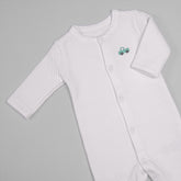 Macacão para Bebê em Algodão Pima Matelassê - Carro