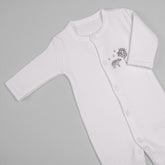 Macacão para Bebê em Algodão Pima Matelassê - Porco Espinho