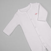 Macacão para Bebê em Algodão Pima Matelassê - Flor