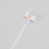 Prendedor de Chupetas - Batizado - Branco