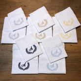 Kit Fralda Boca e Ombro - Letra A - Escolha a Cor