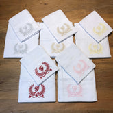 Kit Fralda Boca e Ombro - Letra G - Laço - Escolha a Cor