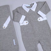 Macacão e Manta - Tricotil - Martin - Mescla