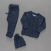 Conjunto Casaco e Calça - Oslo - Índigo