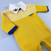 Macacão - Filipo - Girassol,  Bananal e Azul Bic