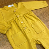 Macacão - Suedine - Ginger - Mostarda