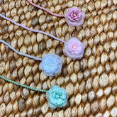 Prendedor de Chupetas - Flor de Luxo