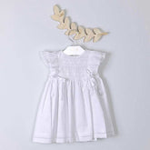 Vestido Clara - Linho - Batizado
