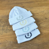 Touca Algodão - Letra E - Escolha a Cor