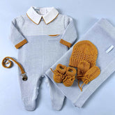 Macacão - Filipo - Blue Sky,  Branco e Leme