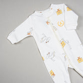 Macacão Zíper - Algodão Egípcio - Cegonha