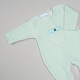 Macacão para Bebê Bolso - Plush - Verde