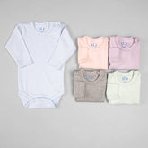 Body Manga Longa - Suedine Algodão - Colors