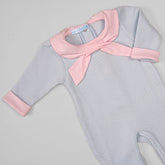 Macacão - Tricotil - Zoe - Azul e Rosa