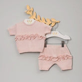 Conjunto Short e Blusa - Tricot - Isadora