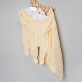 Macacão e Manta - Roma - Amarelo Pó