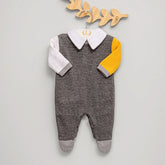 Macacão - Ravi - Grafite, Branco, Girassol e Steal