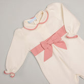 Macacão - Tricotil - Beatriz - Bege e Rosê