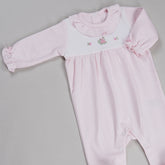 Macacão - Algodão Pima - Flores Rococó - Rosinha