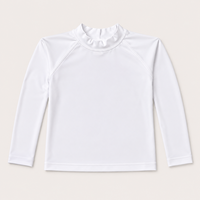 Camiseta UV de Bebê FPS 50 - Branca