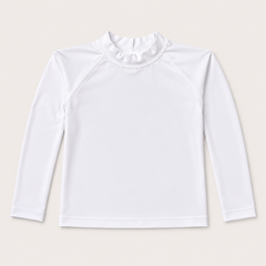 Camiseta UV de Bebê FPS 50 - Branca